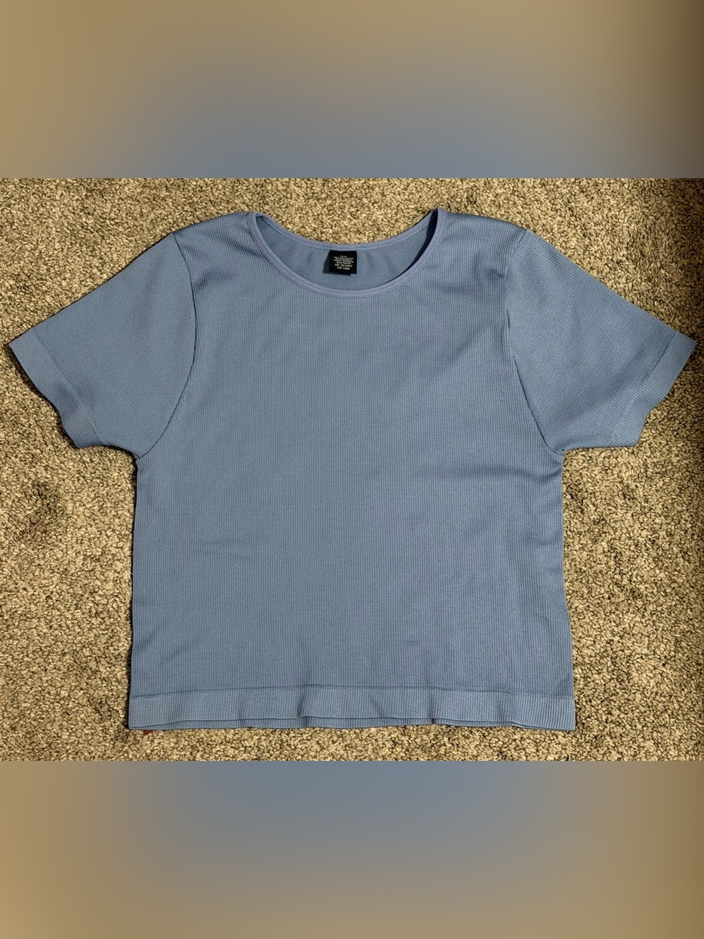 2pc Casual Women’s Crewneck Top - Light Blue